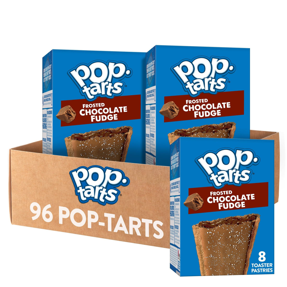 Pop-Tarts Frosted Chocolate Fudge Toaster Pastries – 13.5oz, 12 Count