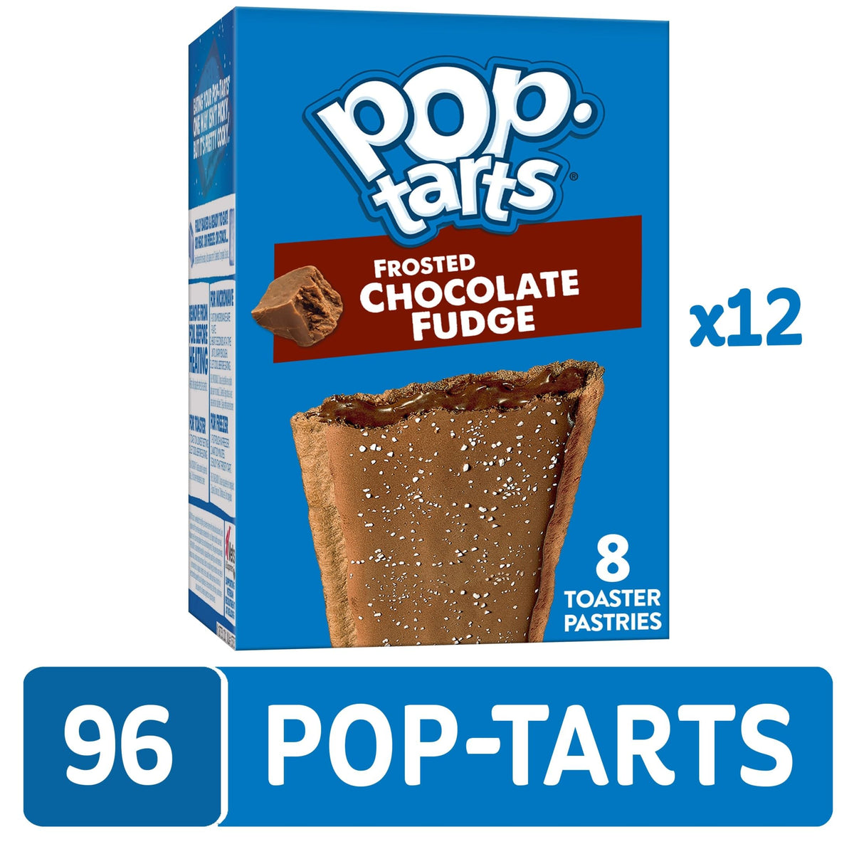Pop-Tarts Frosted Chocolate Fudge Toaster Pastries – 13.5oz, 12 Count