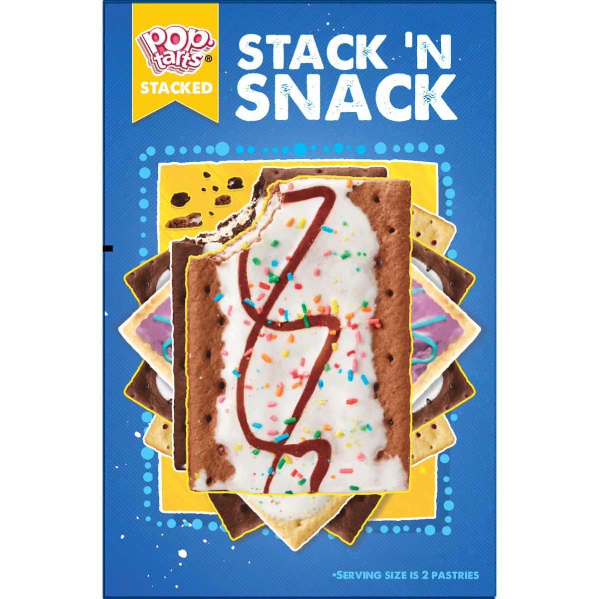 Pop-Tarts Unfrosted Strawberry Toaster Pastries – 96 Count Case