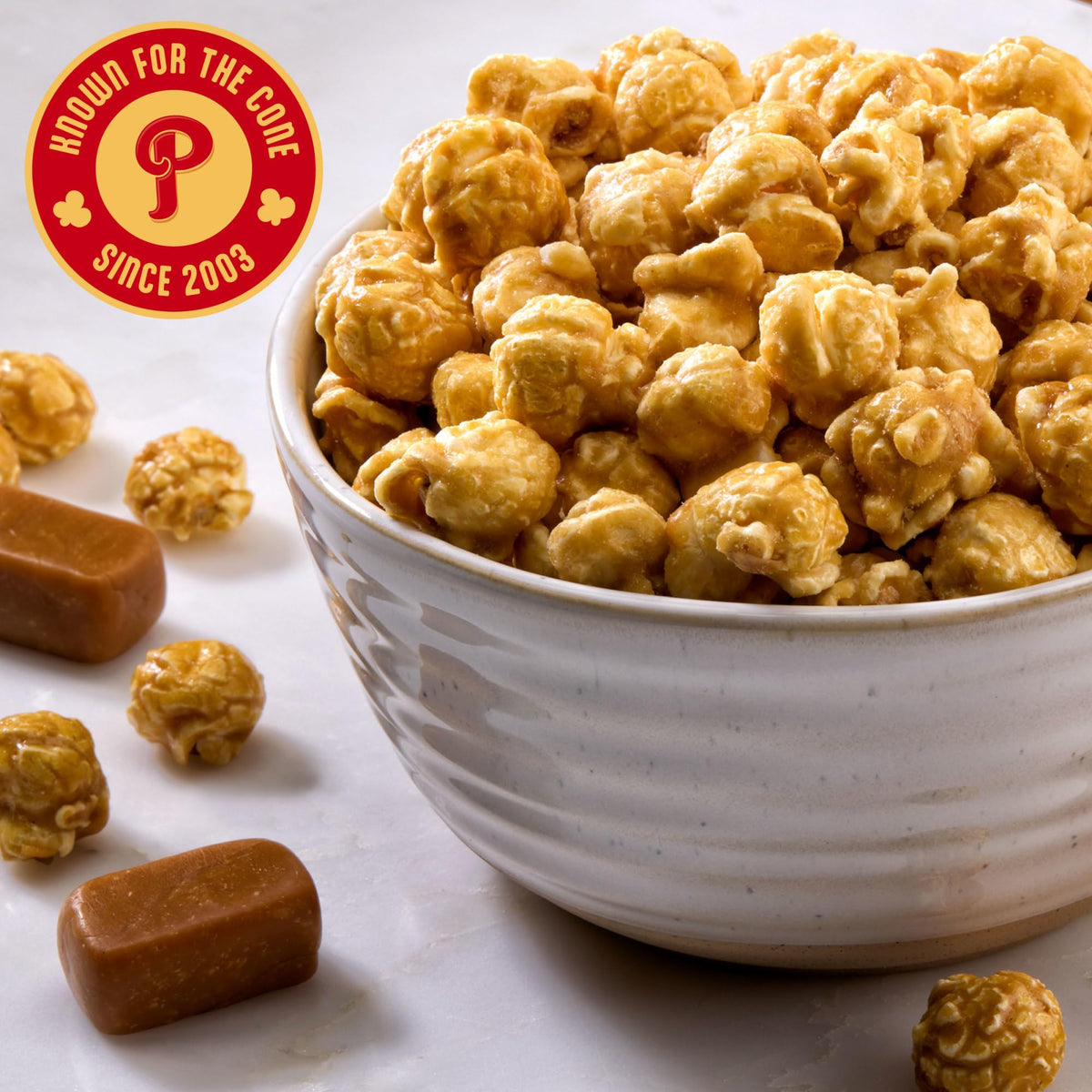 Popcornopolis Caramel Corn 12-Pack — Gourmet Snack, Non-GMO, Gluten-Free