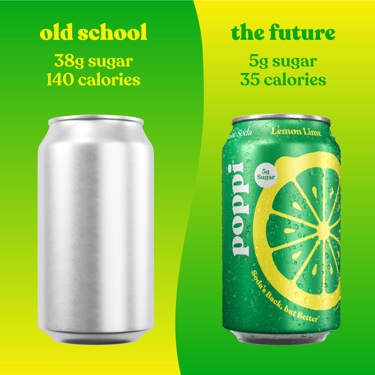 Poppi Sparkling Prebiotic Soda Variety Pack – 12 x 12 oz Cans (Major Mix)
