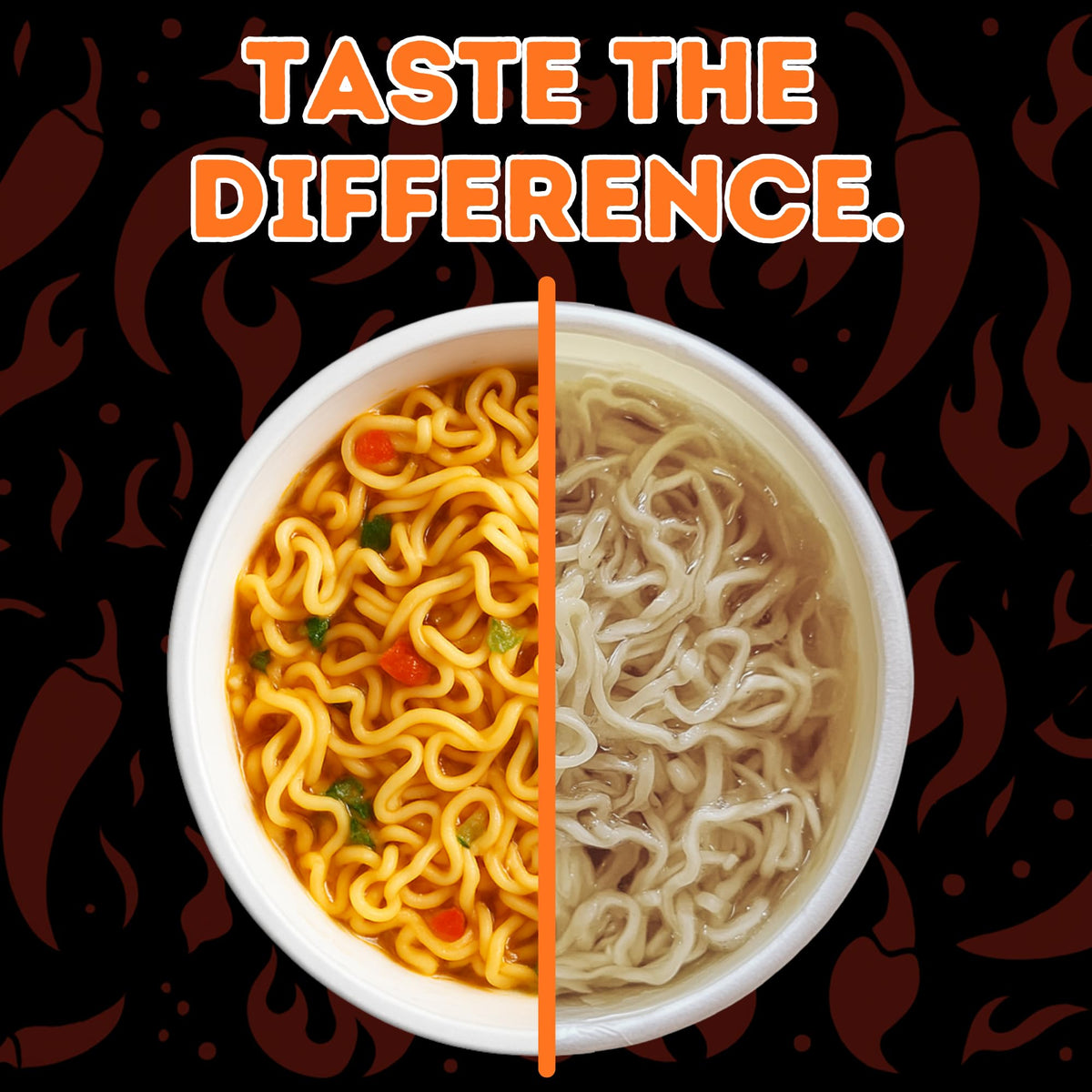 Power Noods High Protein Ramen Noodles – 6 or 12 Pack | Plant-Based, Hot 'N' Spicy