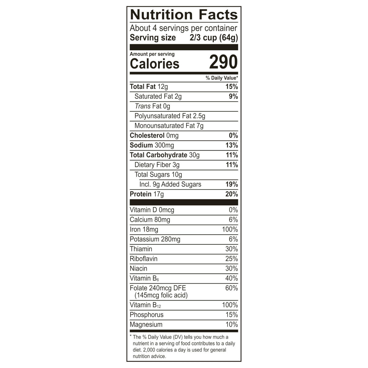 Premier Protein Chocolate Granola – 9 oz Pack of 5, Resealable Bags