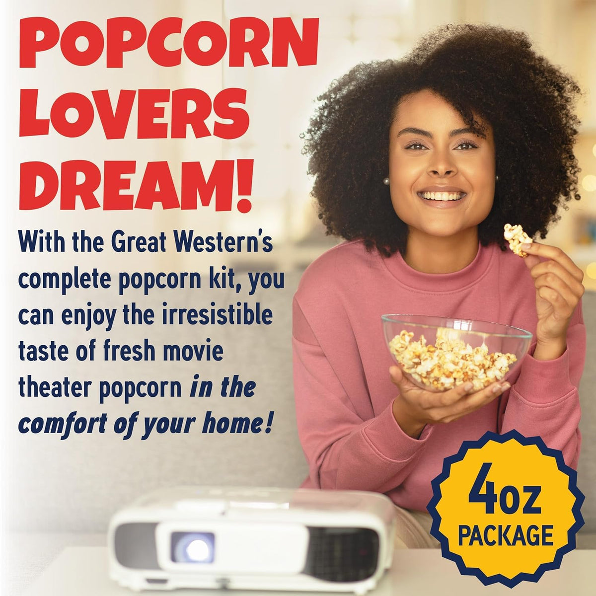 Premium America Popcorn Kit – 24-Pack All-in-One Movie Night Kit
