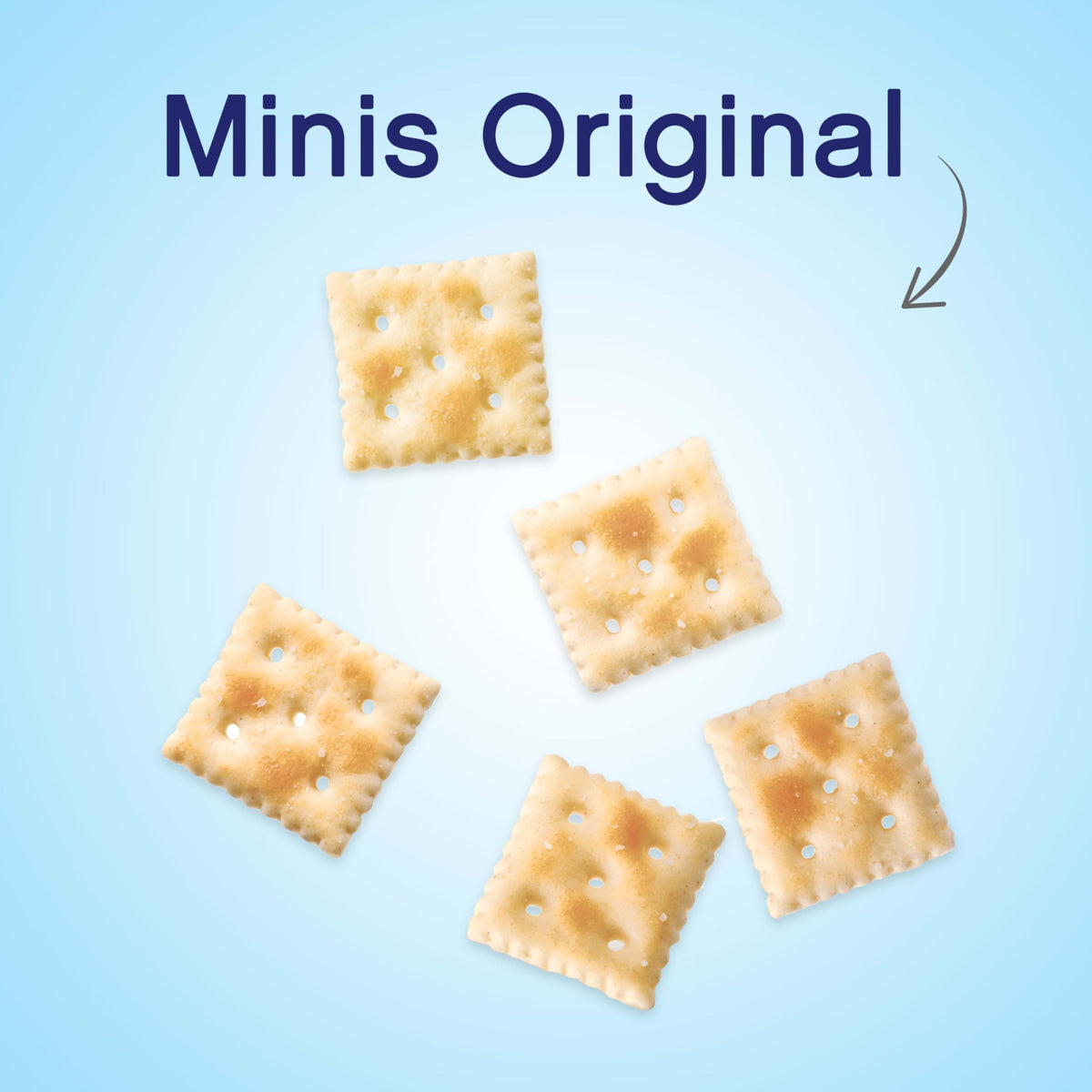 Premium Original Mini Saltine Crackers – Six 11 oz Boxes | Crunchy Snack Crackers
