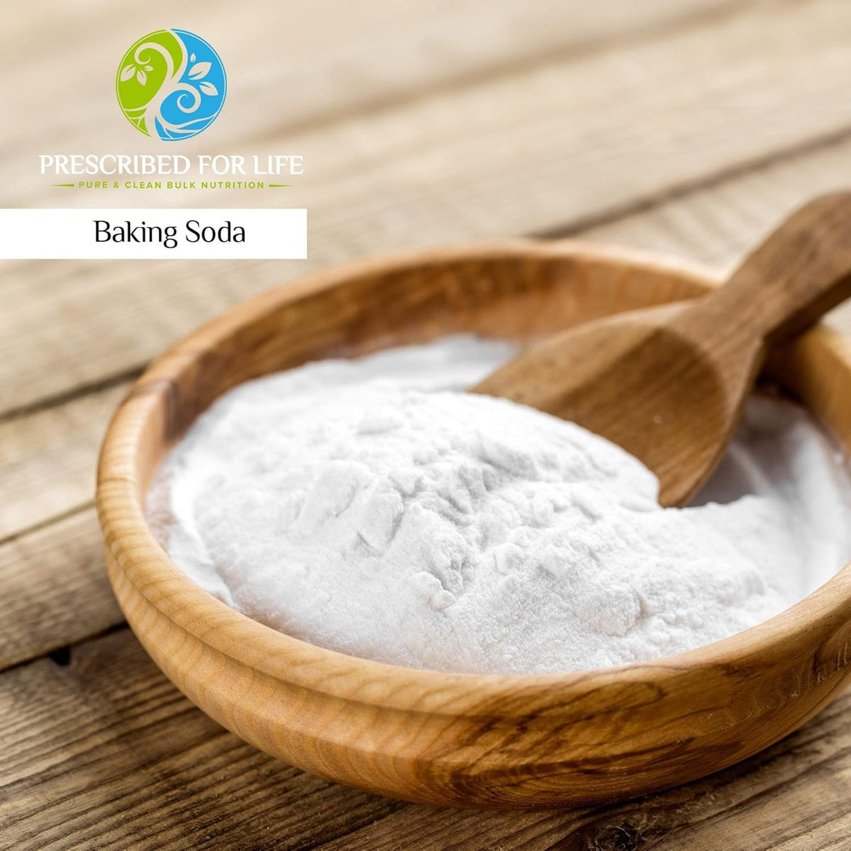 Prescribed For Life Organic Sodium Bicarbonate Powder – USP Grade, Aluminum-Free, 1kg