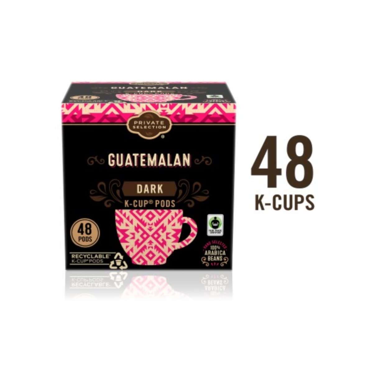 Private Selection Guatemalan Dark Roast K-Cup Pods – 48 Count, 0.36 oz Each | 17.6 oz Pack