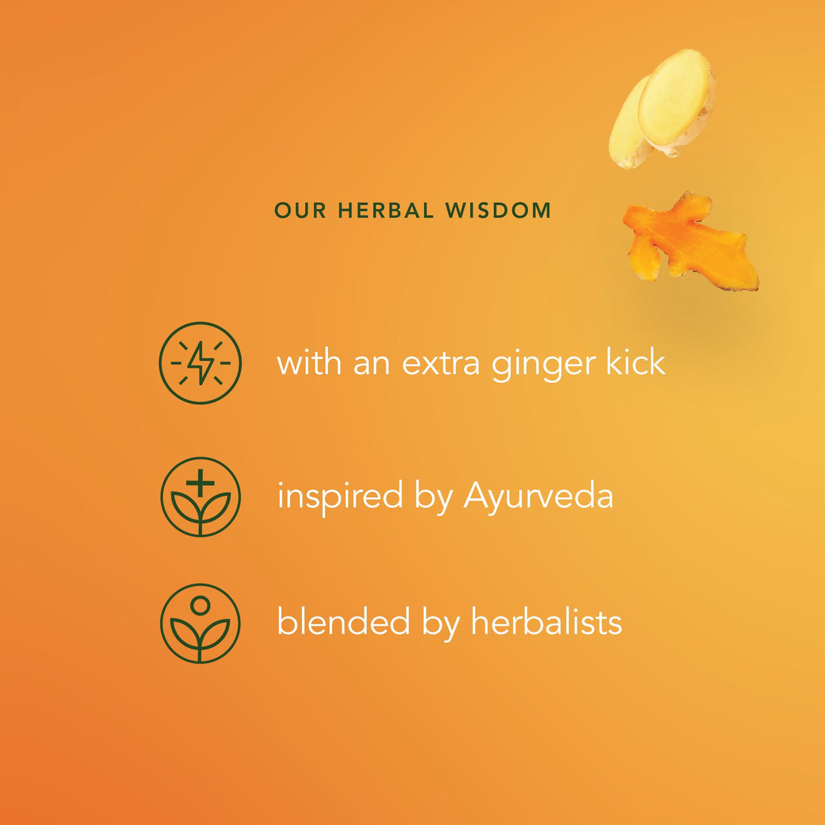 Pukka Three Ginger Organic Herbal Tea – Caffeine Free, Digestion-Friendly, 80 Bags (4x20)