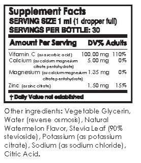 Pure Inventions Water Enhancer Drops – Watermelon Electrolyte Flavor, Sugar-Free, Vitamin C, 30 Servings
