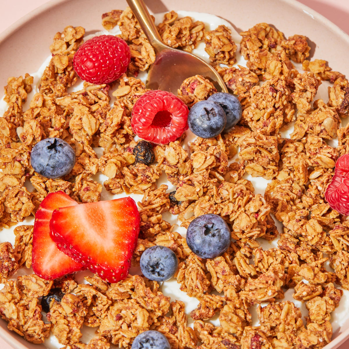 Purely Elizabeth Berry Crisp Granola with Vitamin D – Gluten-Free & Non-GMO