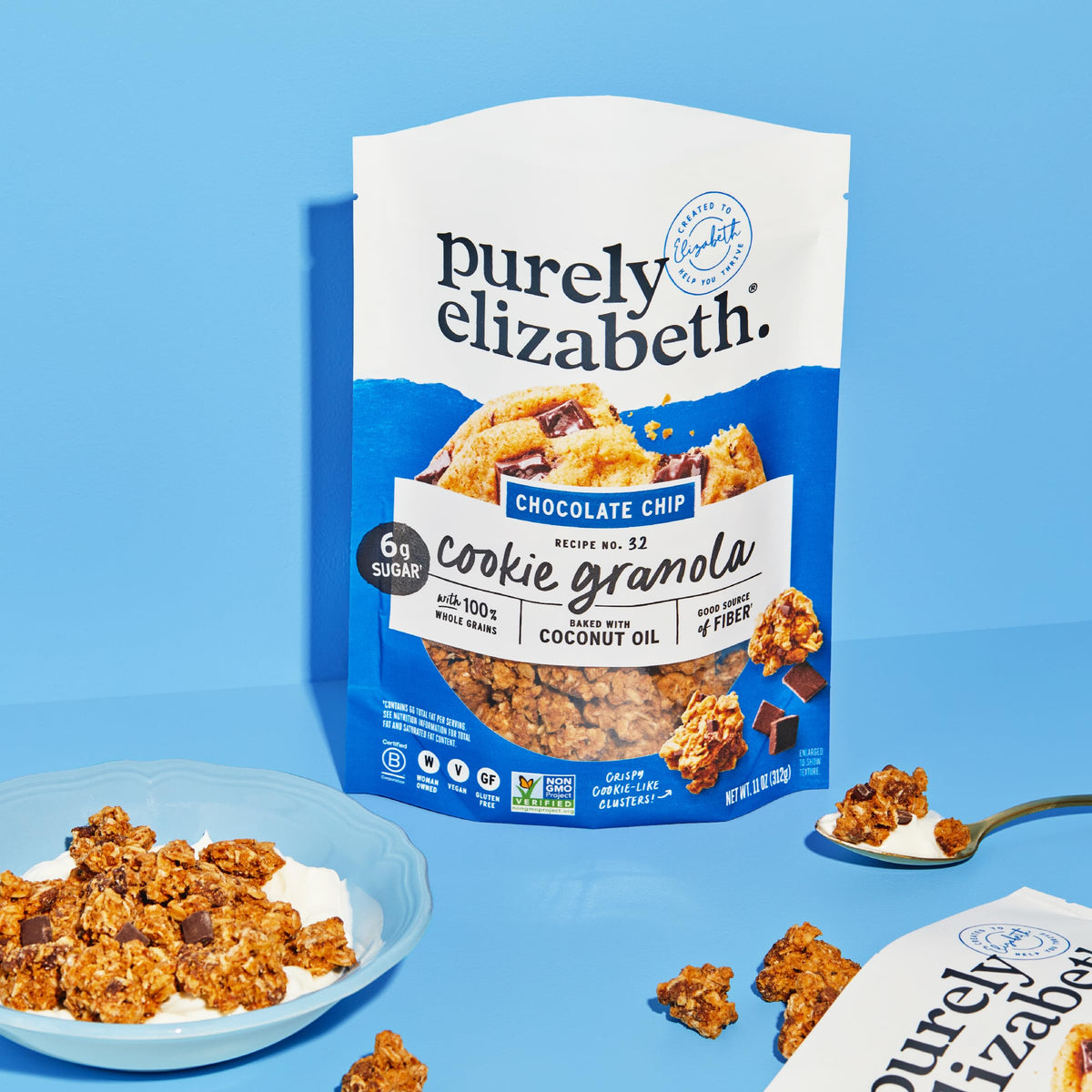Purely Elizabeth Cookie Granola Variety Pack - 11 oz Bags (3 Pack)