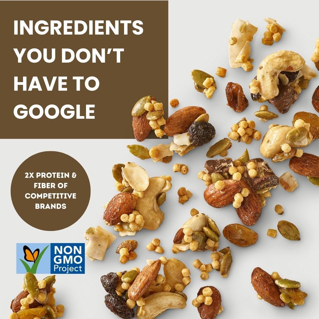 Purely Sprouted Sweet & Salty Non-GMO Snack Mix – Gluten-Free, 4 oz (Pack of 6)