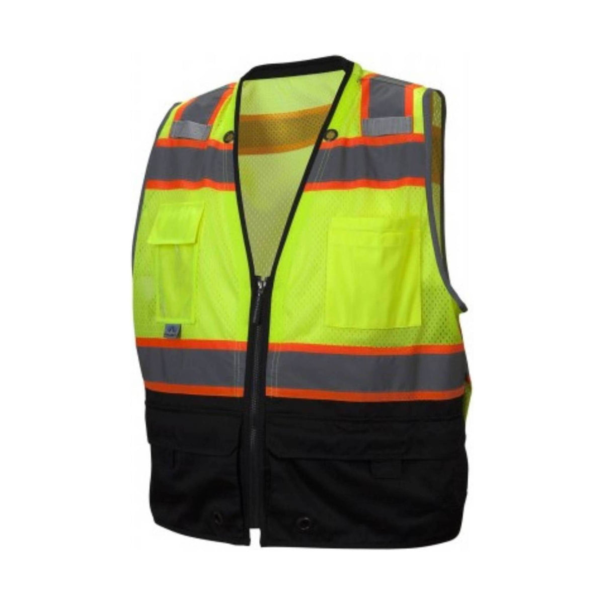 Pyramex Men's Class II Hi-Viz Safety Vest - Yelllow