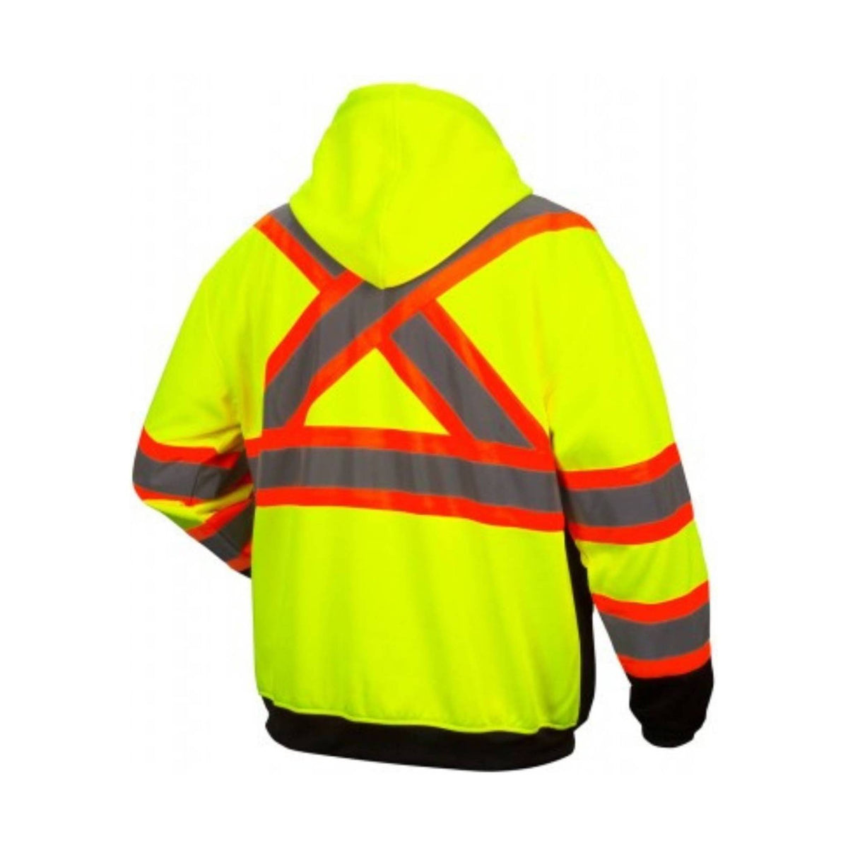 Pyramex Men's Series Hi-Viz Sweatshirt - Lime