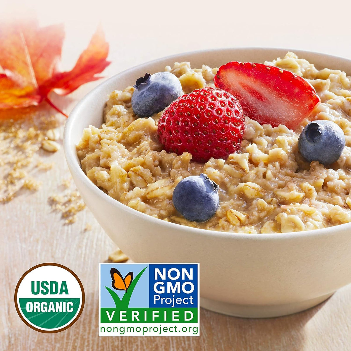 Quaker Gluten Free Instant Oatmeal Variety Pack – 32 Count (Maple & Original)