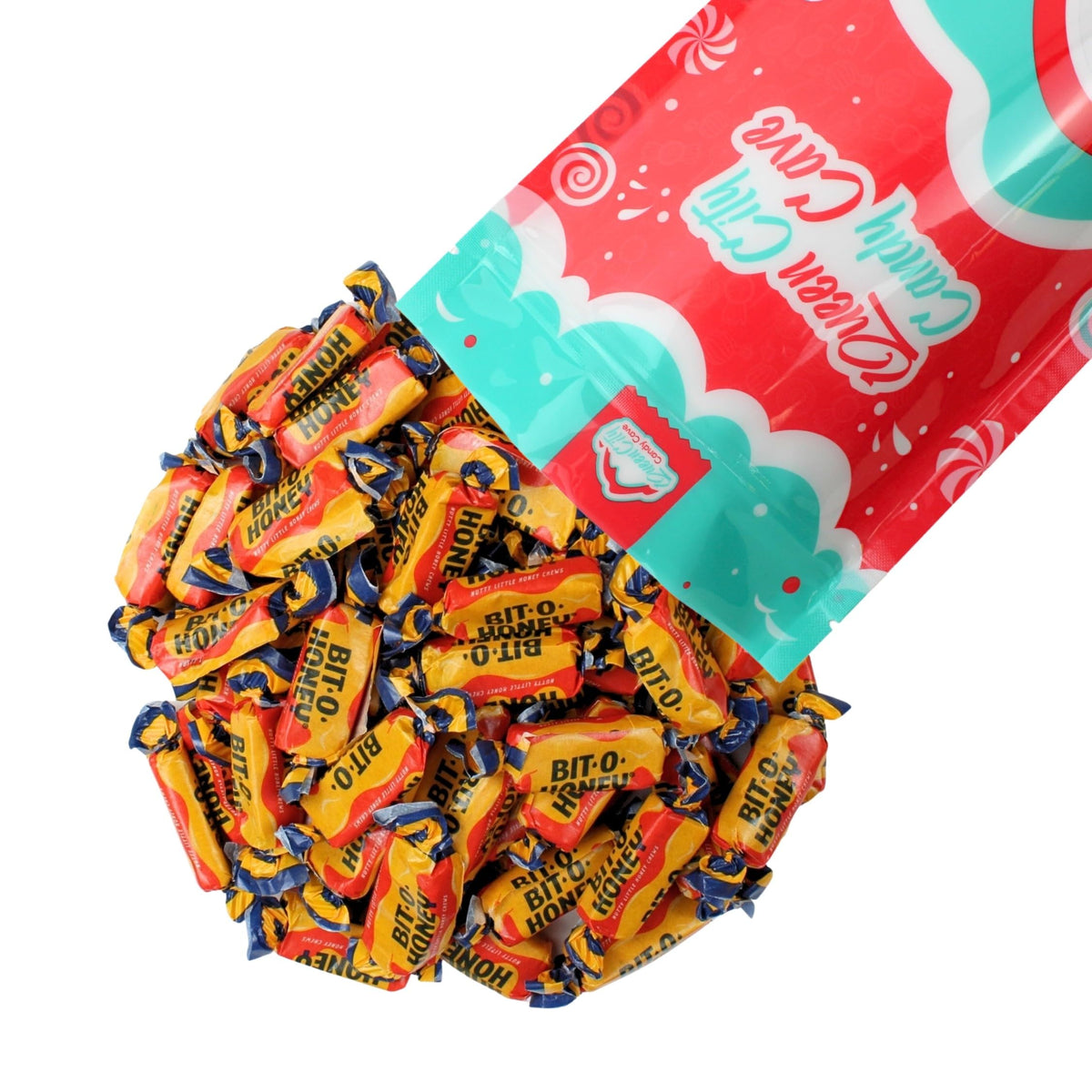 Bits O Honey Candy Bulk (2 lb) – Queen City Candy Cave Old Fashioned Honey Almond Taffy