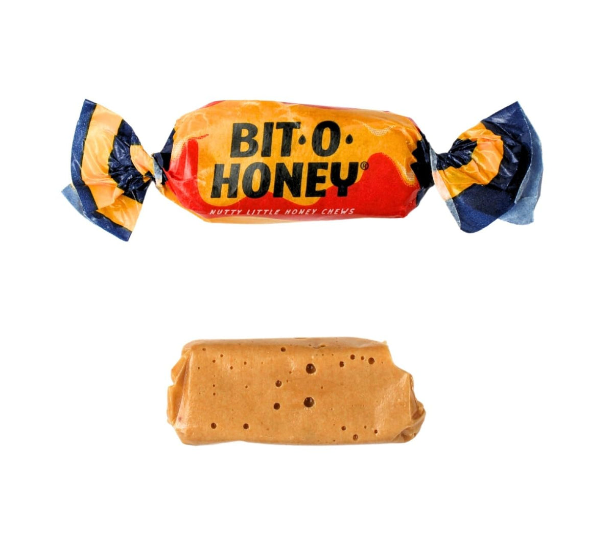 Bits O Honey Candy Bulk (2 lb) – Queen City Candy Cave Old Fashioned Honey Almond Taffy