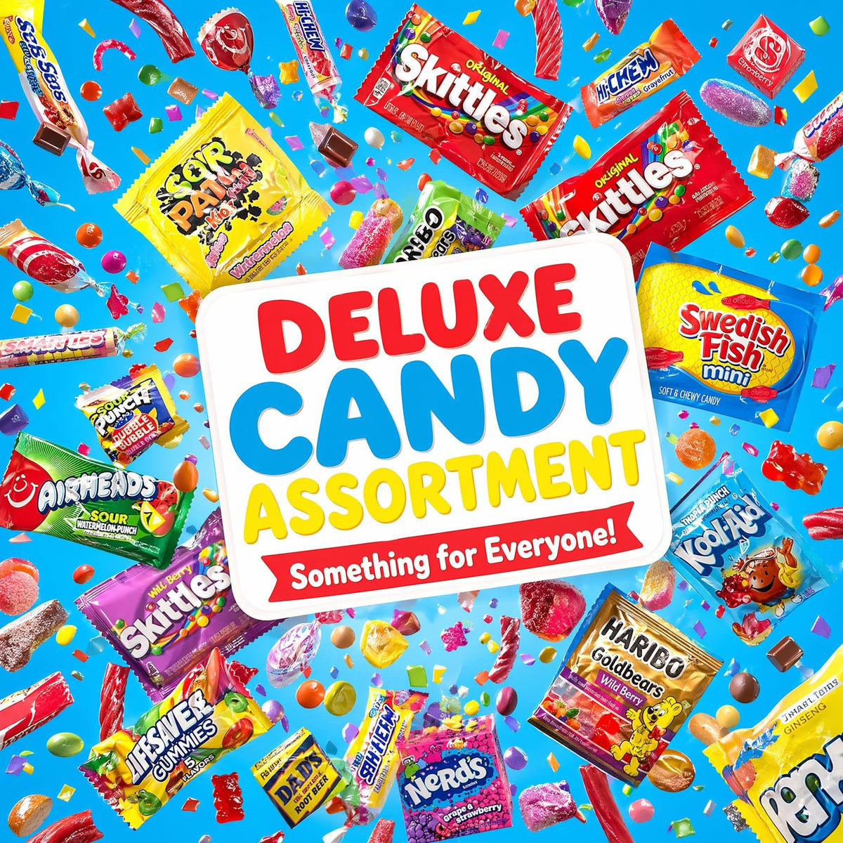 Queen Jax Candy Variety Pack – Deluxe 4 lb Bulk Assorted Candy Party Mix