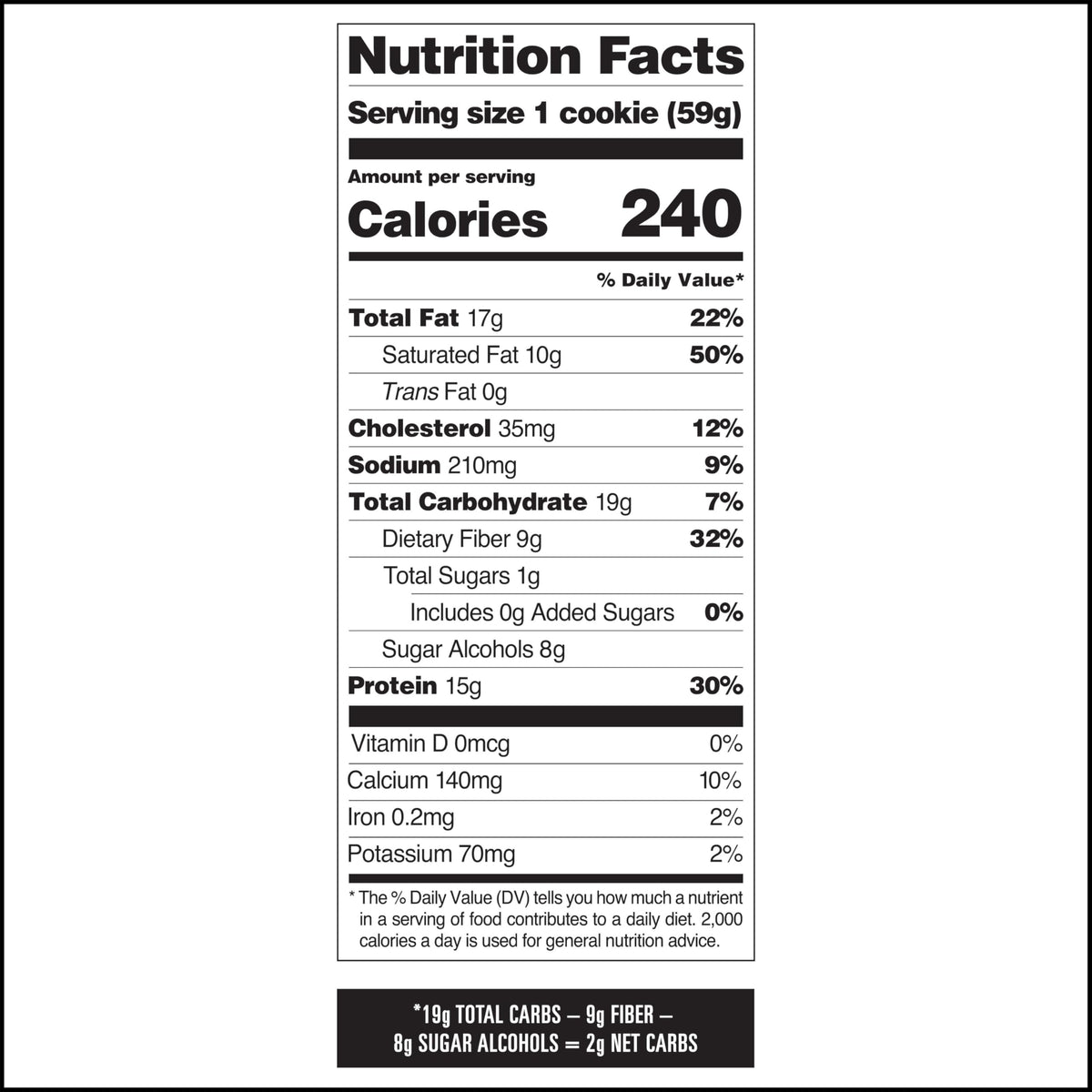 Quest Chocolate Chip Protein Cookies – 15g Protein, 1g Sugar, 2g Net Carbs | Keto Friendly, 12 Count