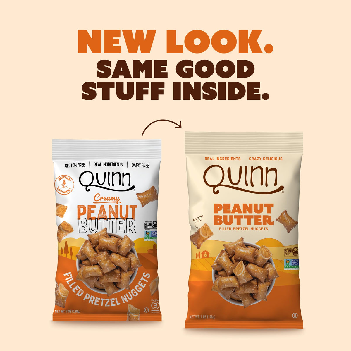 Quinn Pretzel Nuggets Quinntessential Pack — 4 Flavors, Gluten Free, Vegan, Non-GMO