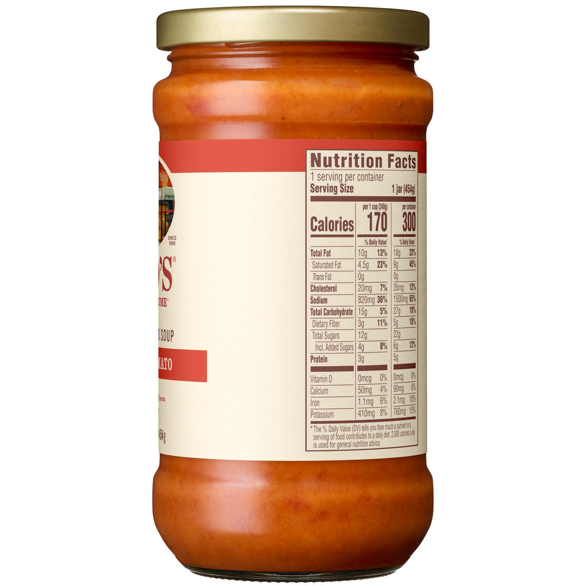 Rao's Made For Home Creamy Tomato Soup, 16 oz (Pack of 6) – Premium Italian-Style Soup