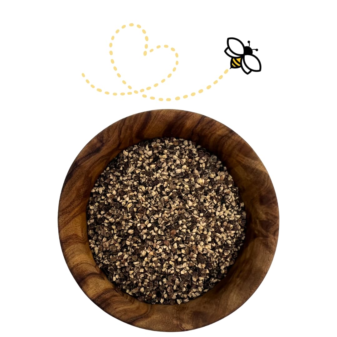 Raw Essentials Texas Oak Smoked Black Pepper | 12-Mesh Ground | Bold Smoky Flavor for Meats, Sauces & Marinades | Non-GMO, Gluten-Free, Paleo, Vegan | 8 oz