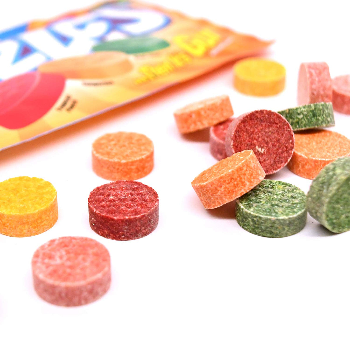 Razzles Tropical Flavor Candy/Gum – 24 Pack, 1.4 oz Each