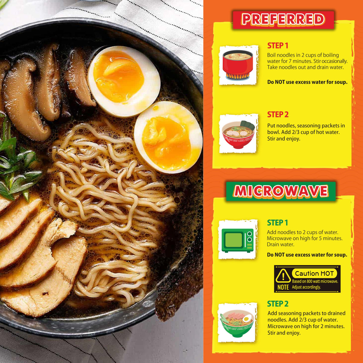 Real Naturals Gluten Free Chicken Ramen Noodles (6-Pack) – Vegan, Low Sodium GF Noodles
