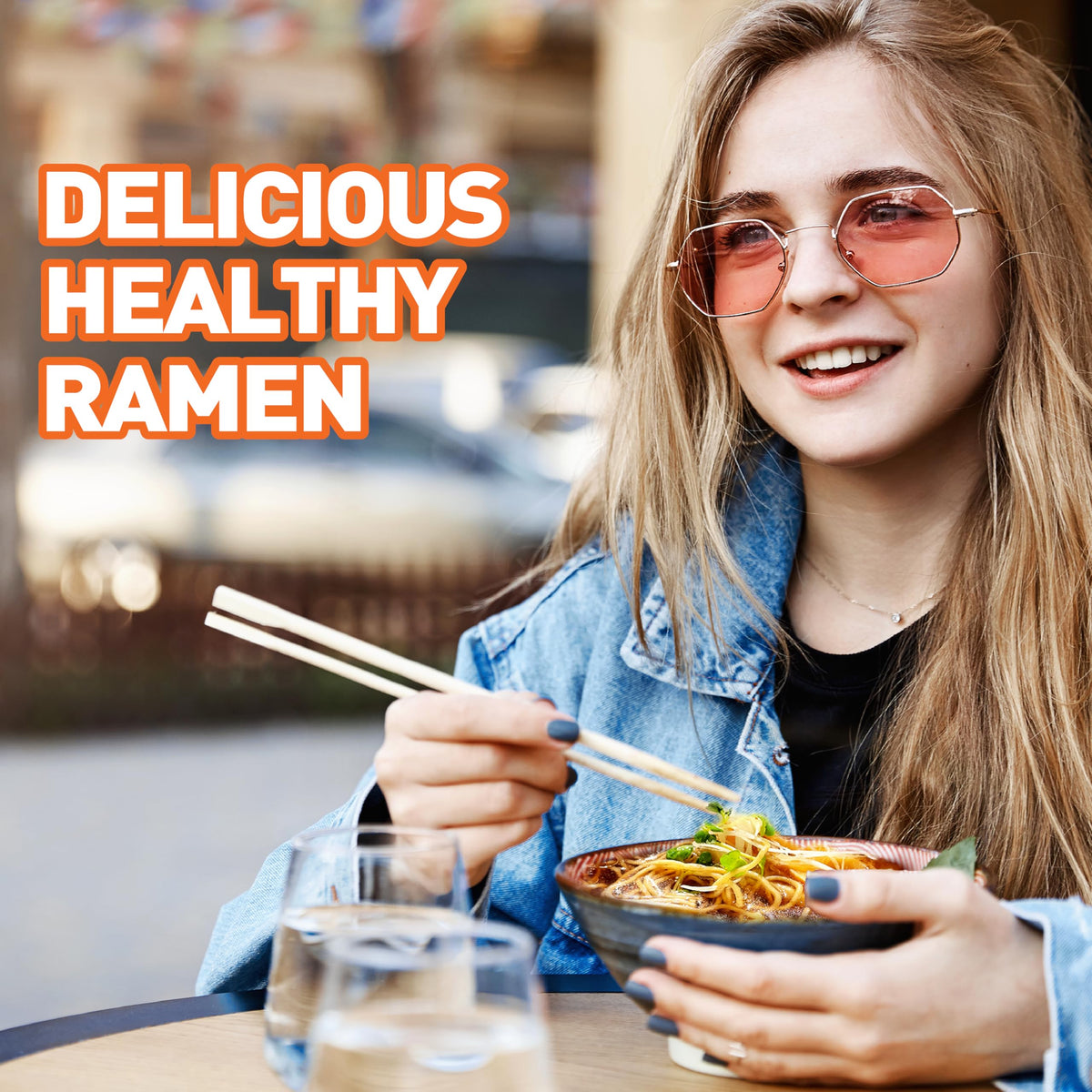 Real Naturals Gluten Free Chicken Ramen Noodles (6-Pack) – Vegan, Low Sodium GF Noodles