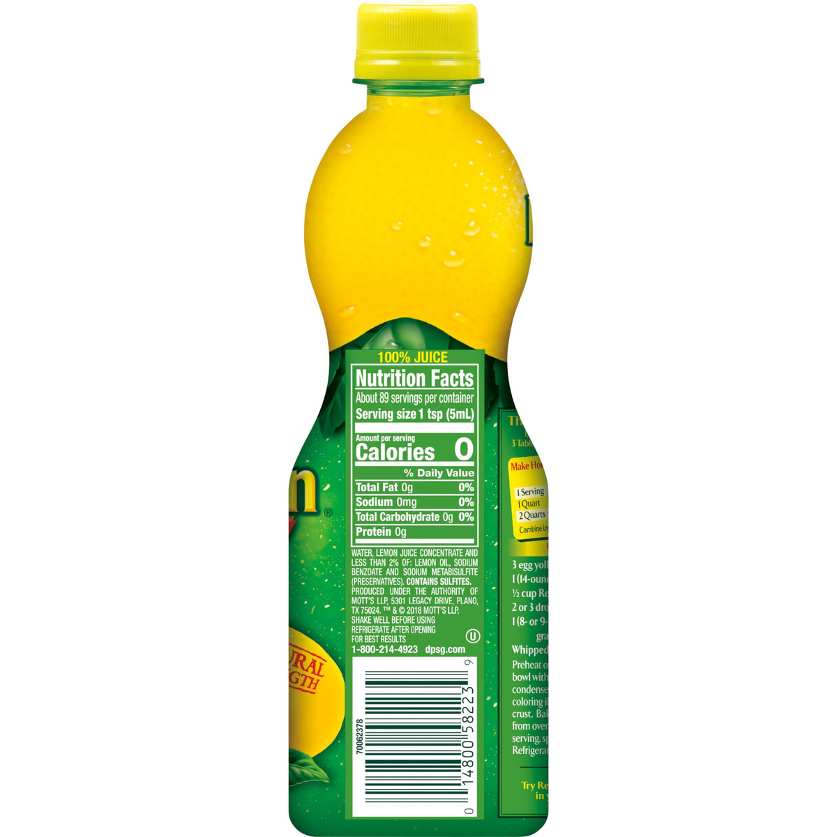ReaLemon 100% Lemon Juice from Concentrate – 15 fl oz Bottle (Pack of 12) | Gluten-Free, Sodium-Free, Ideal for Cocktails & Marinades