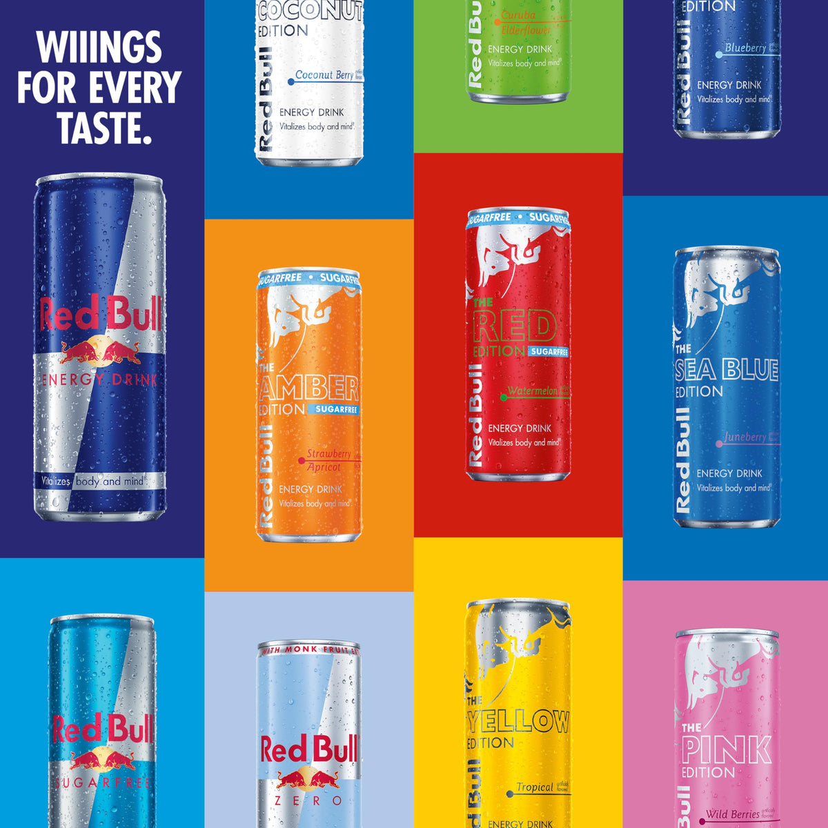 Red Bull Energy Drink 16 Fl Oz (12 Pack) – Caffeine, Taurine & B Vitamins