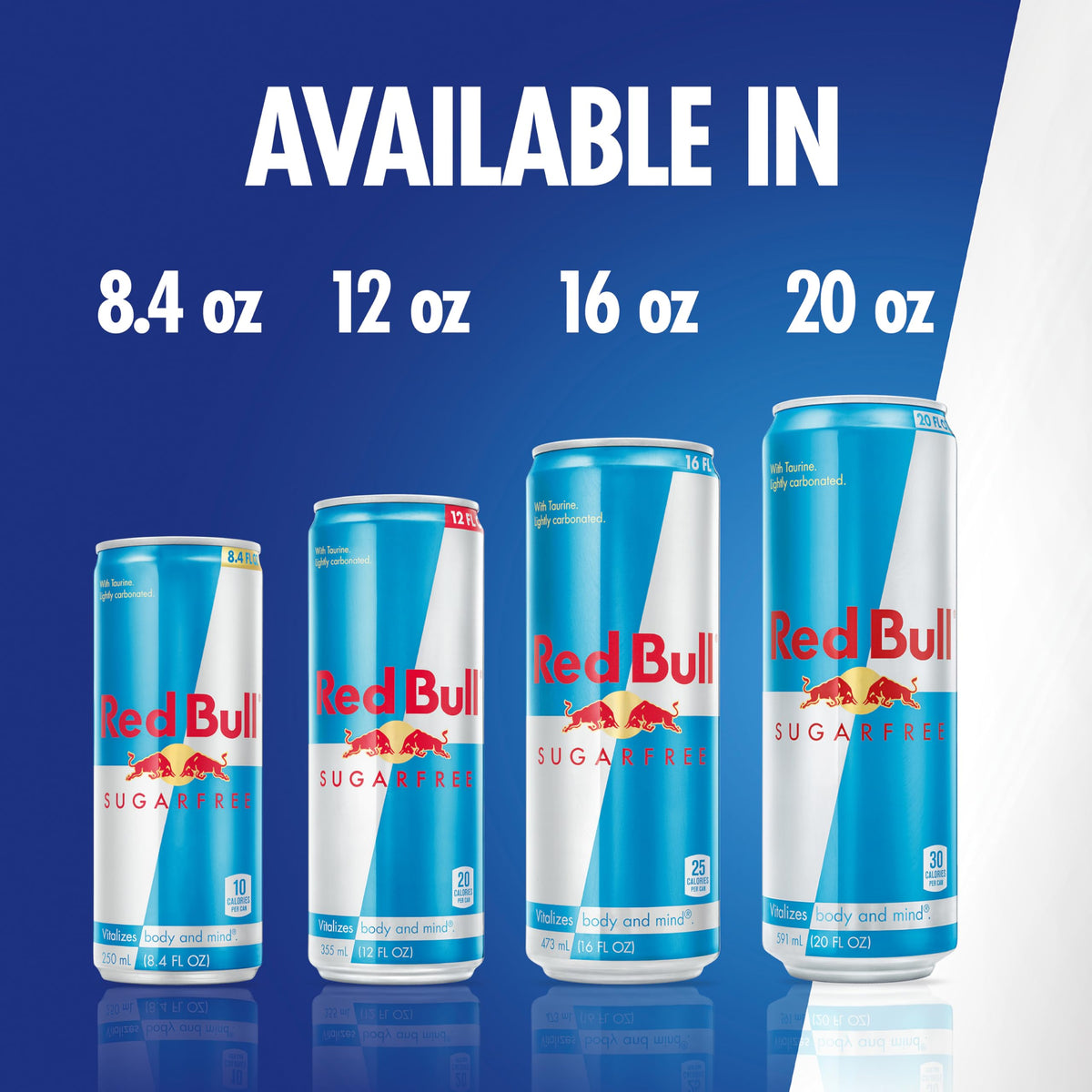 Red Bull Sugar Free Energy Drink – 80 mg Caffeine, Taurine & B Vitamins, 8.4 fl oz, Pack of 24 (6 x 4 cans)