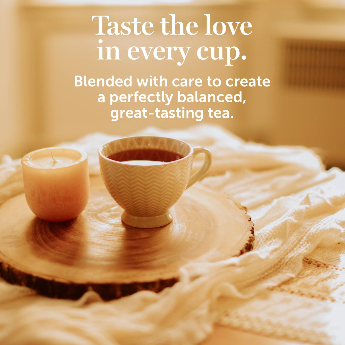 Red Rose Naturally Decaffeinated Black Tea – Smooth Decaf in Bulk, 6-Pack of 48 Bags (Gluten-Free)