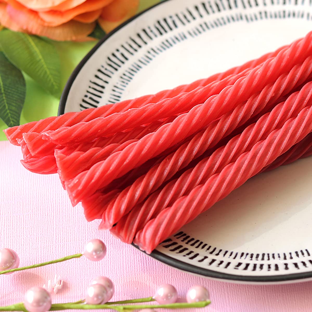 Red Vines Made Simple Licorice – Mixed Berry Twists, 4oz Tray (12 Pack)