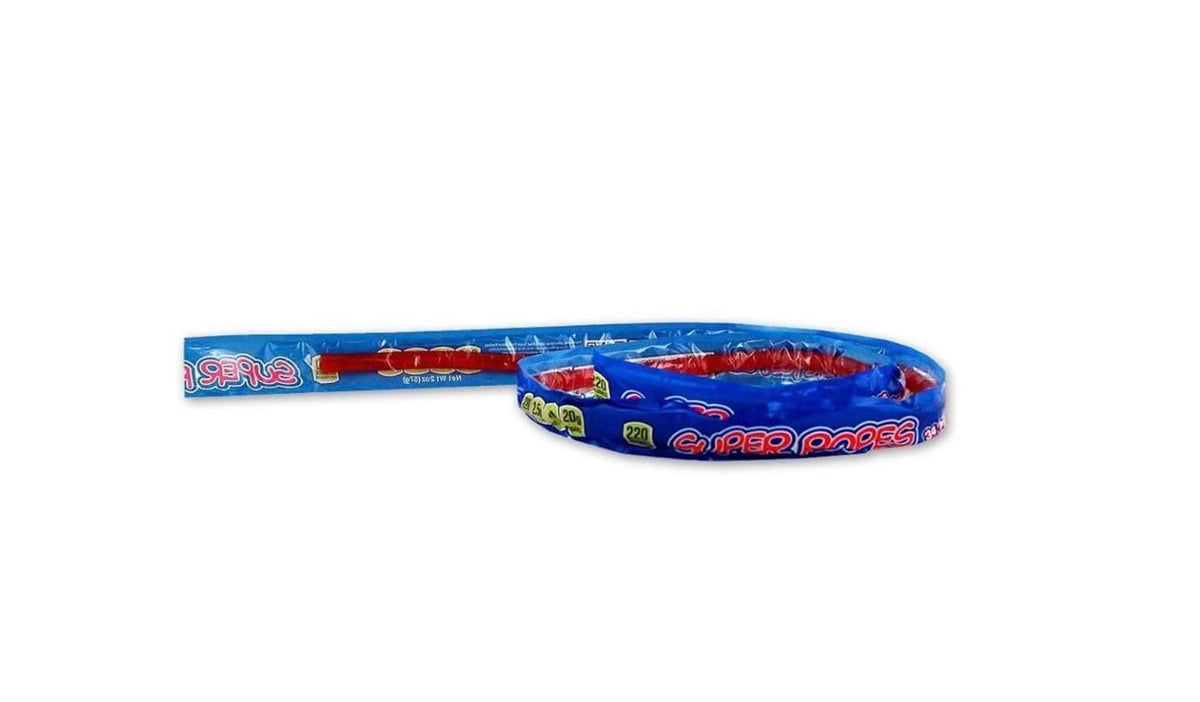 Red Vines Super Ropes 34 Inch Individually Wrapped Rope 2oz 15 Pack – Red Licorice Candy