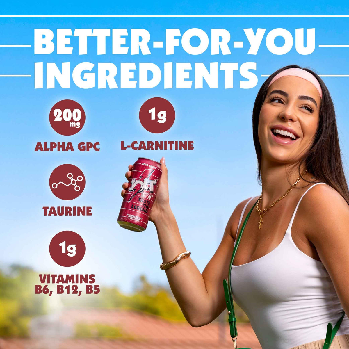 Dr. Jolt Energy Drink by REDCON1 – 200mg Caffeine, L-Carnitine & Alpha GPC Nootropics – 16 fl oz (12 cans)