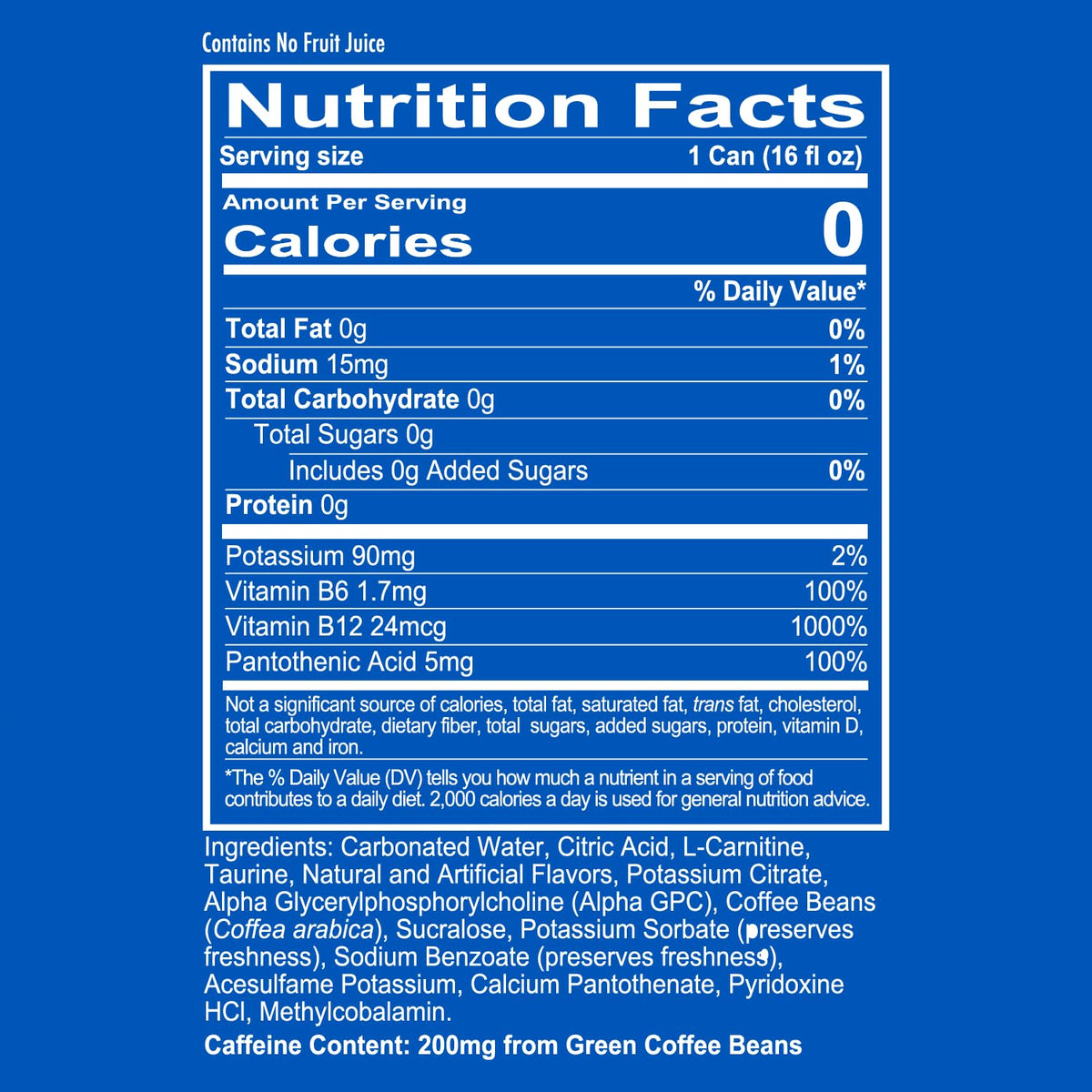 REDCON1 Energy Freedom Frost – Zero Sugar High-Performance Drink with Alpha GPC (12 ct)