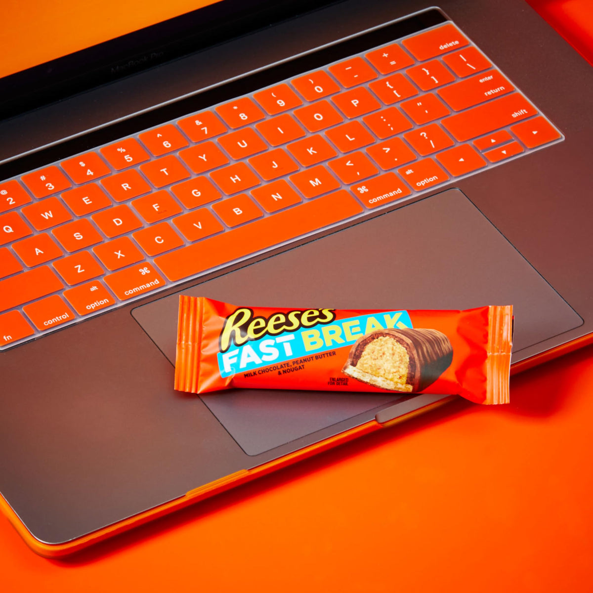 REESE'S FAST BREAK 1.8 oz Peanut Butter Nougat Bars — Pack of 18