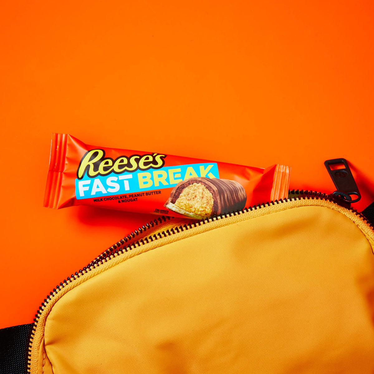 REESE'S FAST BREAK 1.8 oz Peanut Butter Nougat Bars — Pack of 18
