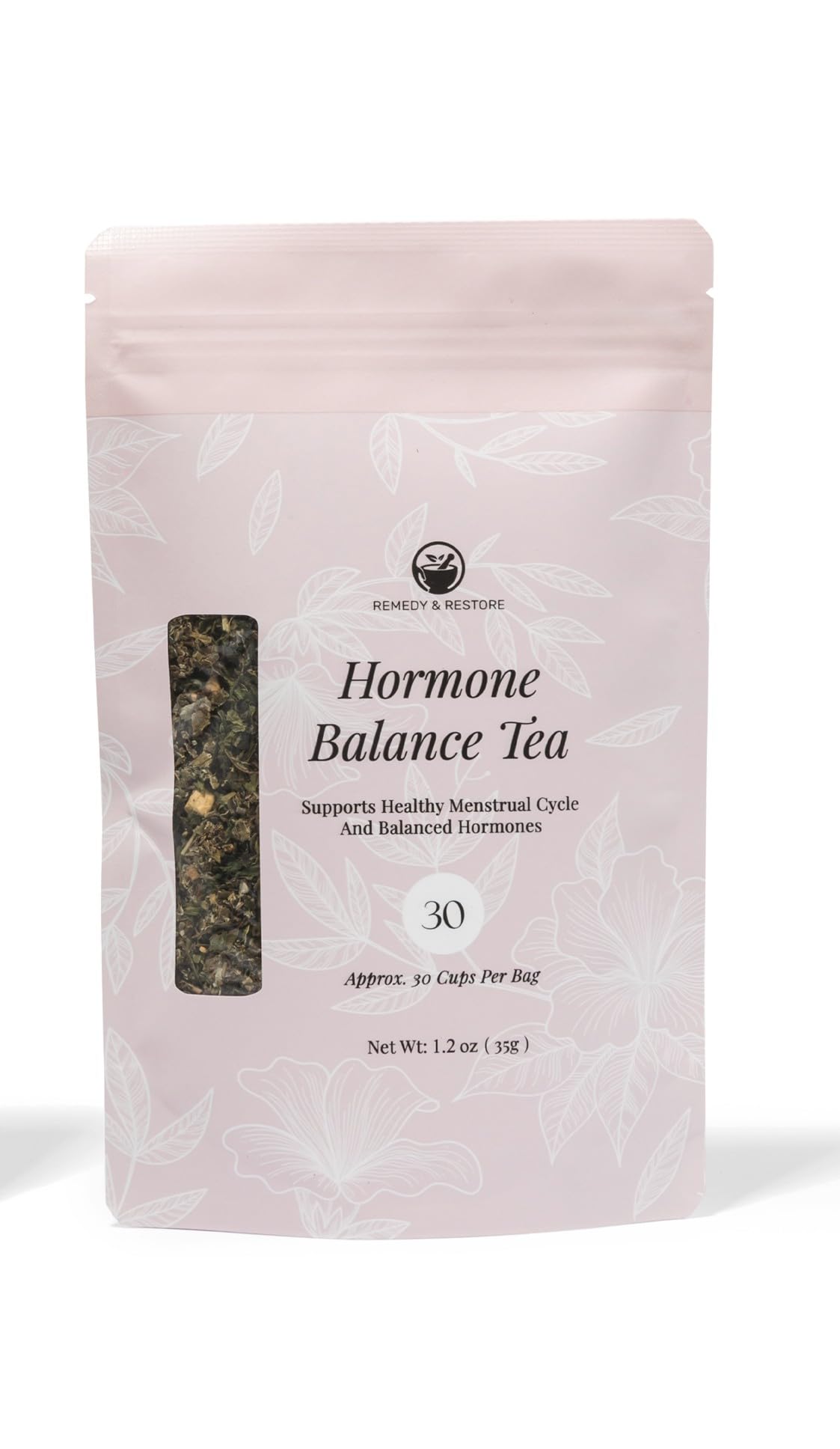 Remedy & Restore Herbal Tea for Hormone Balance – Spearmint Loose Leaves
