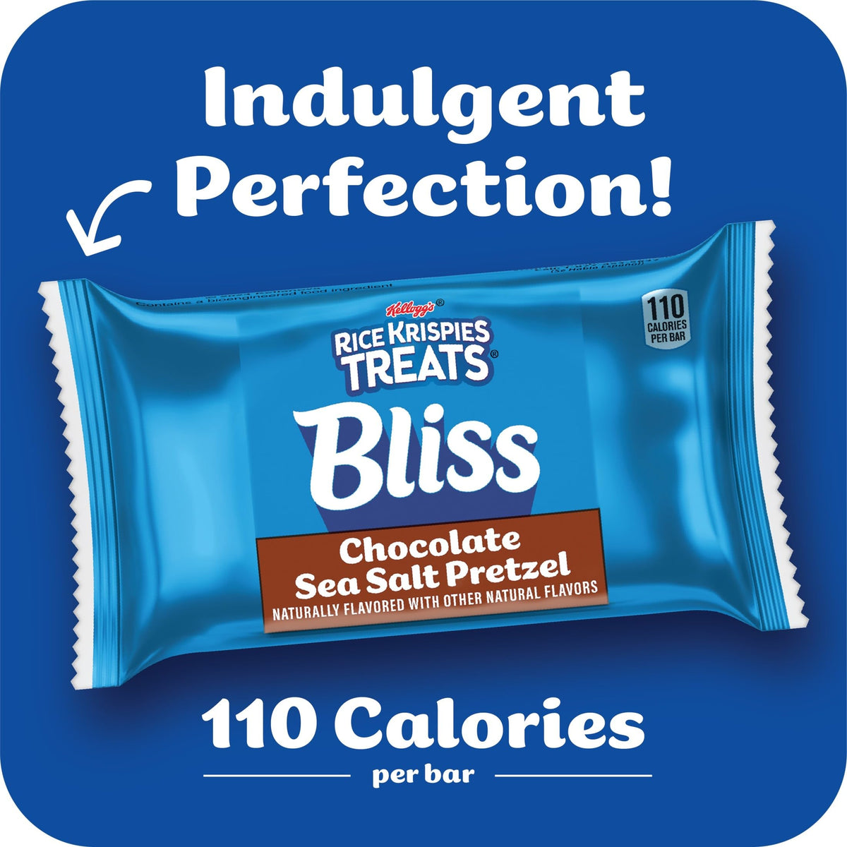 Rice Krispies Treats Bliss Chocolate Sea Salt Pretzel Bars – 6 Boxes, 36 Bars
