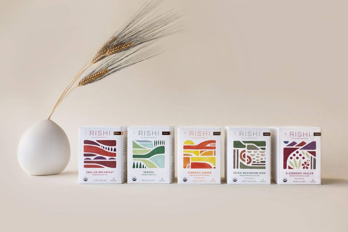 Rishi Tea Masala Chai – USDA Organic Black Tea Blend, Highly Caffeinated, Naturally Spiced (15 Sachets per Pack, Pack of 2)