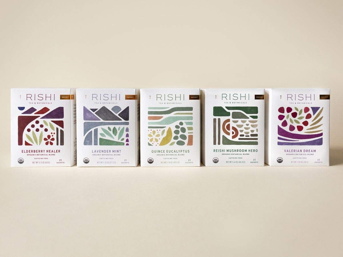 Rishi Tea Masala Chai – USDA Organic Black Tea Blend, Highly Caffeinated, Naturally Spiced (15 Sachets per Pack, Pack of 2)