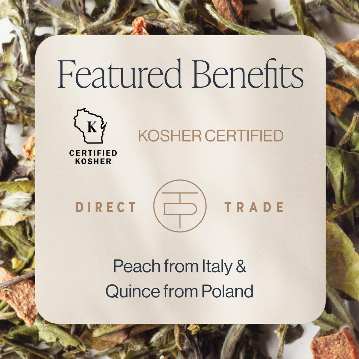 Rishi Tea Peach Blossom White Tea – Organic, Low Caffeine Loose Leaf (8.81 oz, 32+ Servings)