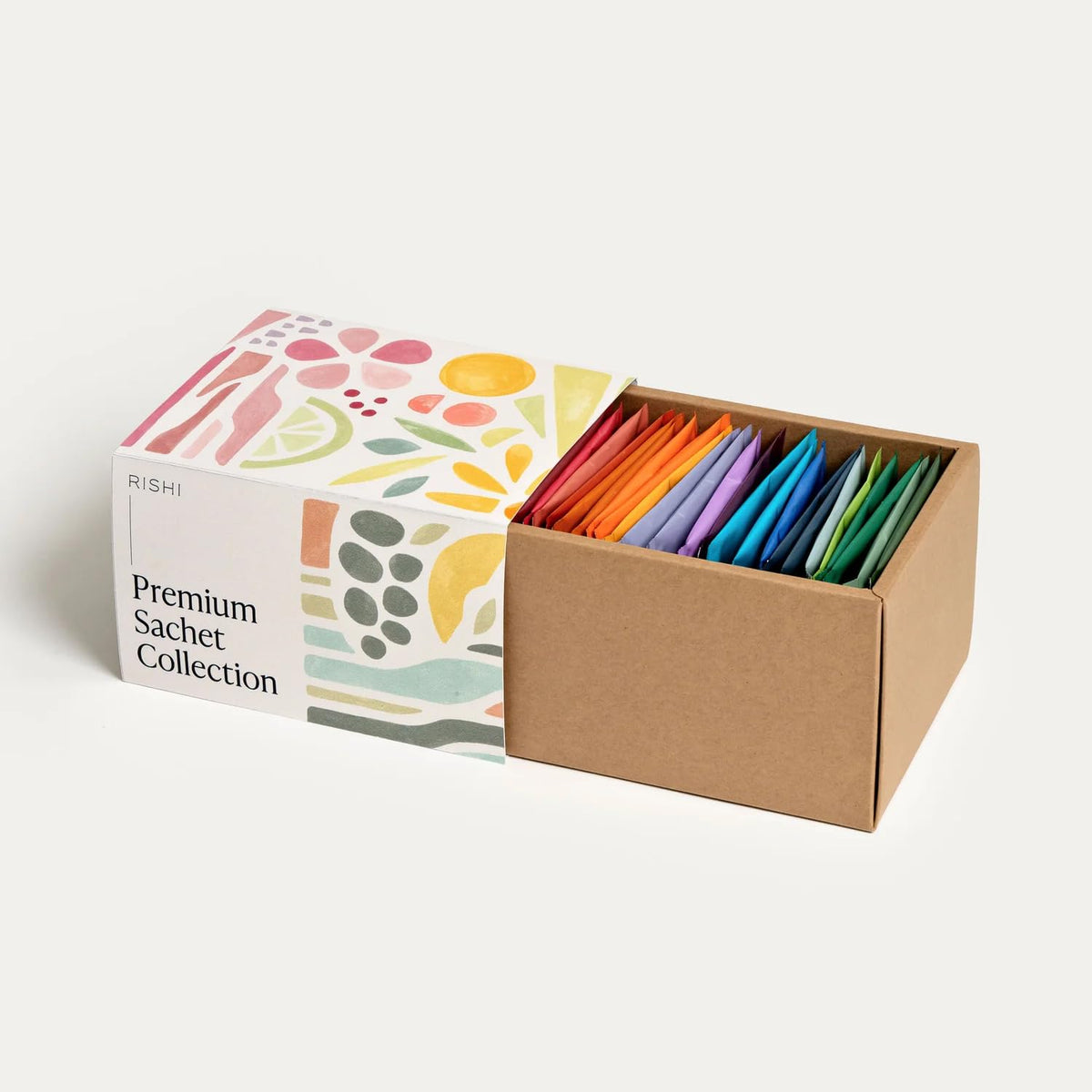 Rishi Tea Sachet Sampler Gift Box – 24 Count Organic, Caffeinated & Non-Caffeinated Tea Bags