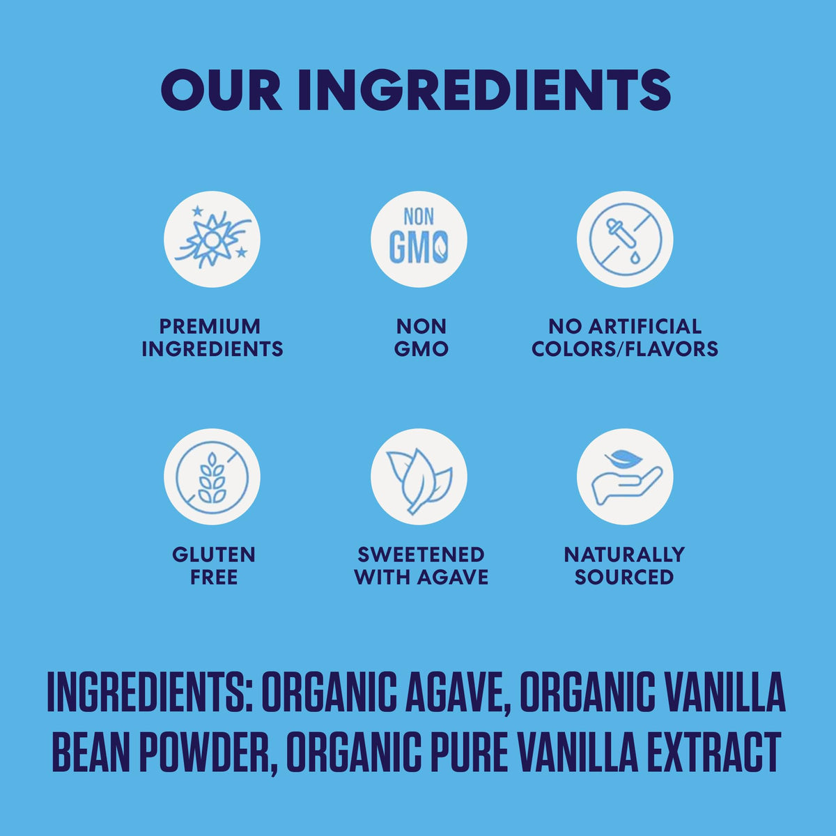 Rising Star Organic Vanilla Bean Paste – 8 oz (1 Ct) | 1:1 Vanilla Extract Substitute, Non-GMO, Vegan, Gluten-Free