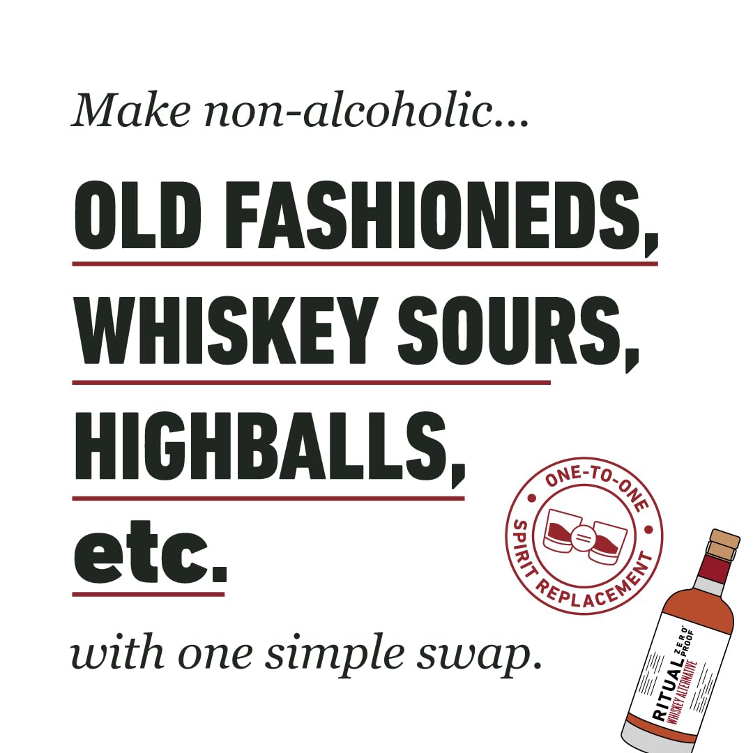 Ritual Zero-Proof Non-Alcoholic Whiskey - 750ml