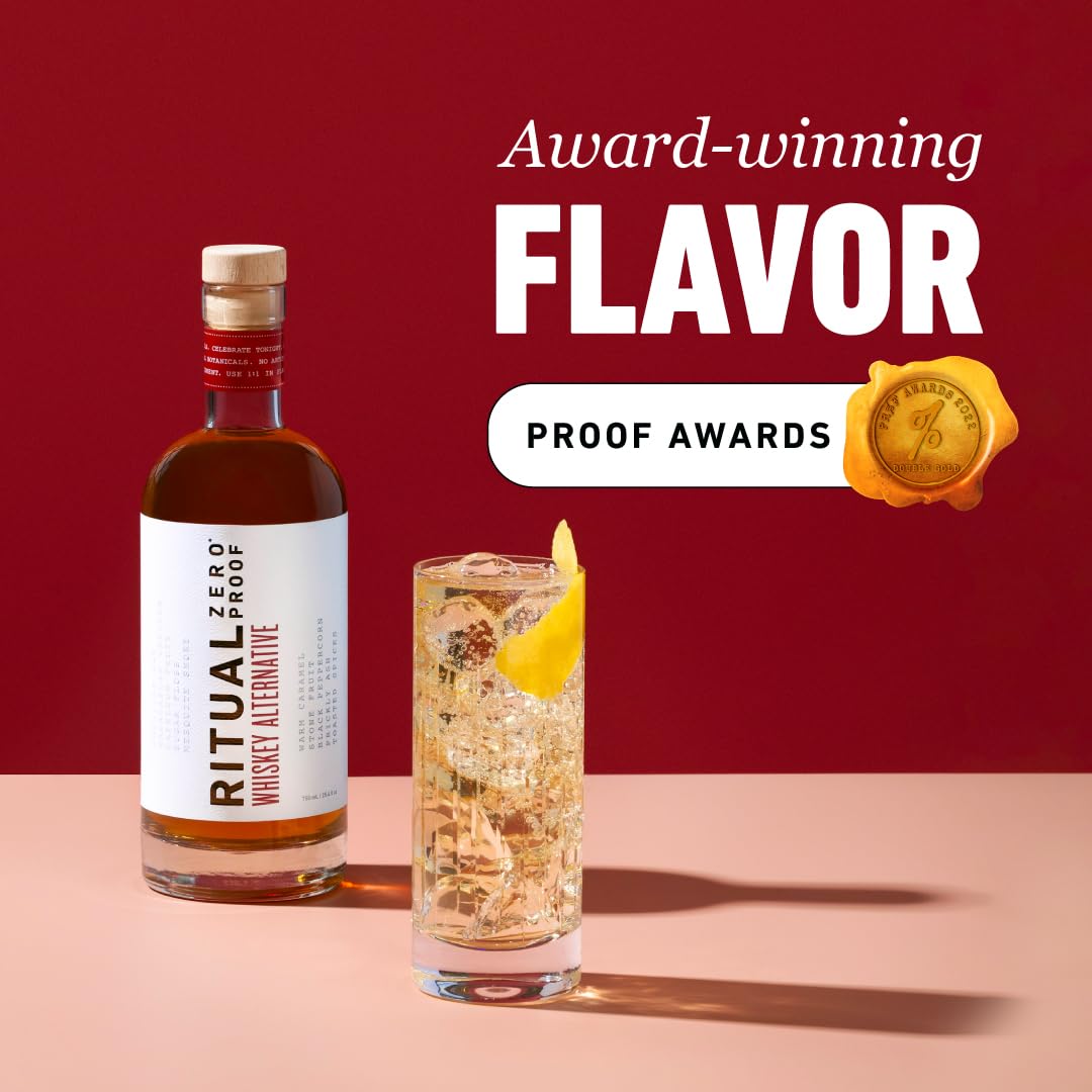 Ritual Zero-Proof Non-Alcoholic Whiskey - 750ml
