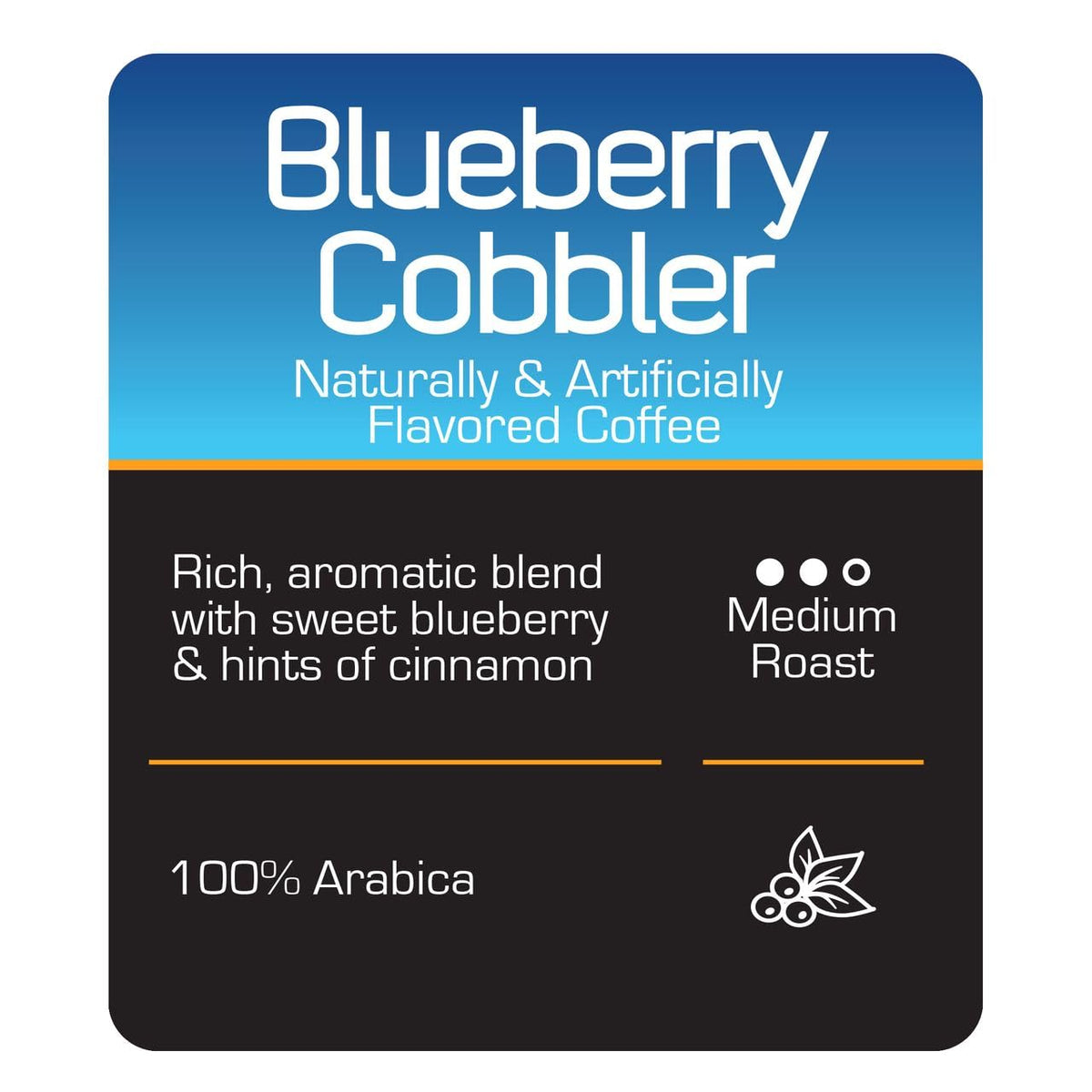 Roast Ridge Single Serve Coffee Pods for Keurig K-Cup Brewers – Blueberry Cobbler, Medium Roast, 60 Count