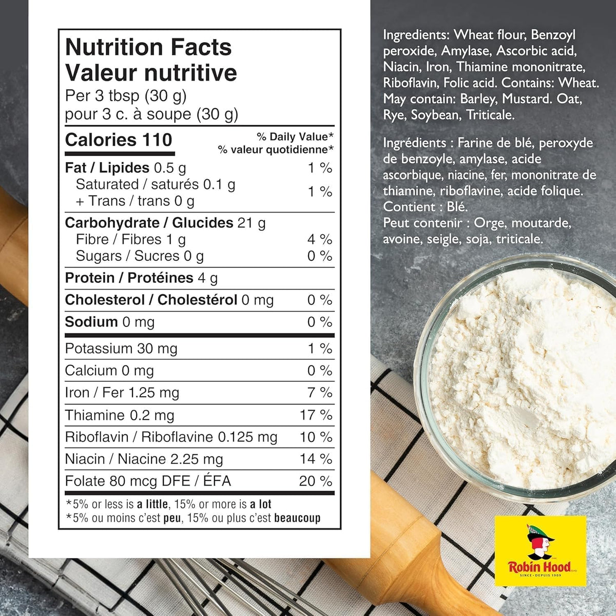 Robin Hood All-Purpose Original Flour 5kg – Versatile Baking Staple